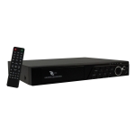 4 channel dvr hdcvi, h.264, bnc/vga/hdmi, audio 4ch in/4ch out